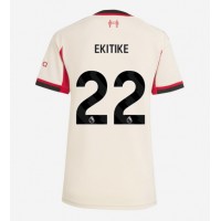 Maglia Calcio Liverpool Hugo Ekitike #22 Seconda Divisa Donna 2025-26 Manica Corta